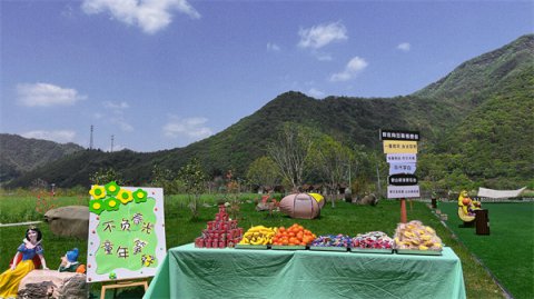 筝舞春天  放飞梦想 ——县示范幼儿园百果园分园开展亲子风筝节活动